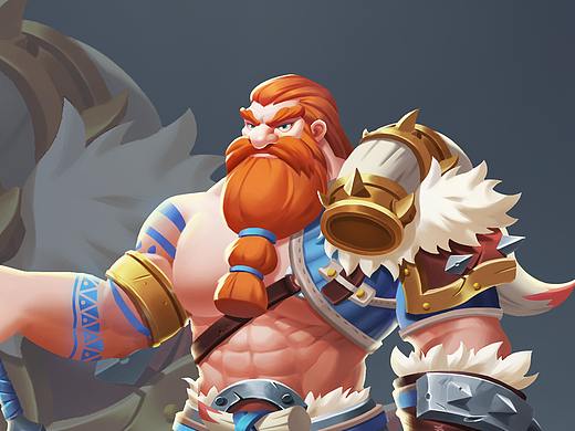 人物练习：狂战士