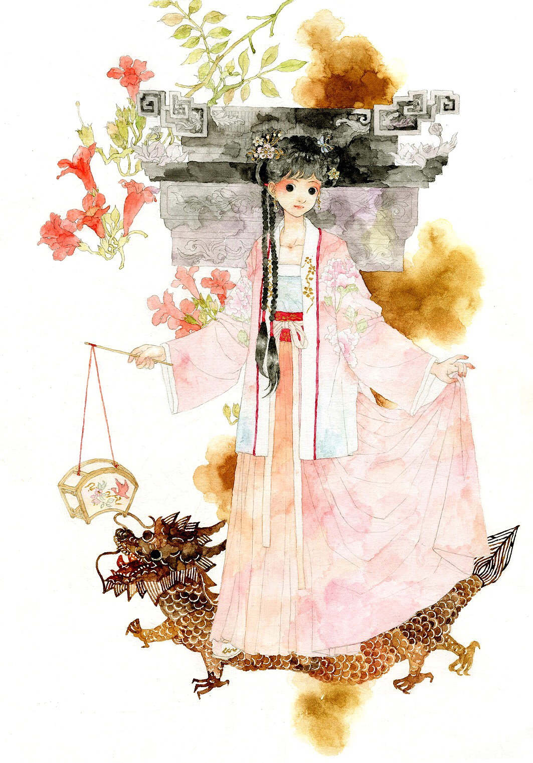 2020作品总结——庚子.节气.花卉（图ZMjM5MTU3NzI0） - 商业插画 - 站酷设计师白洺宇原创素材 - 站酷ZCOOL