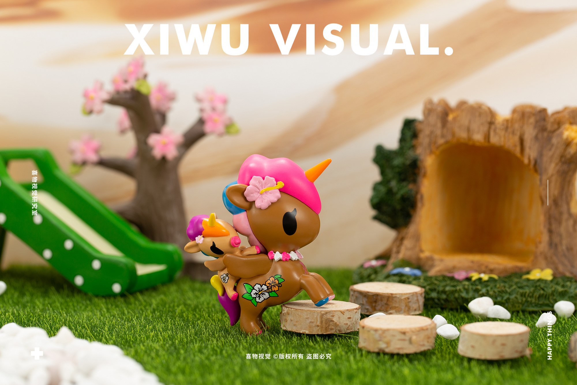 tokidokibambino独角兽系列盲盒喜物视觉