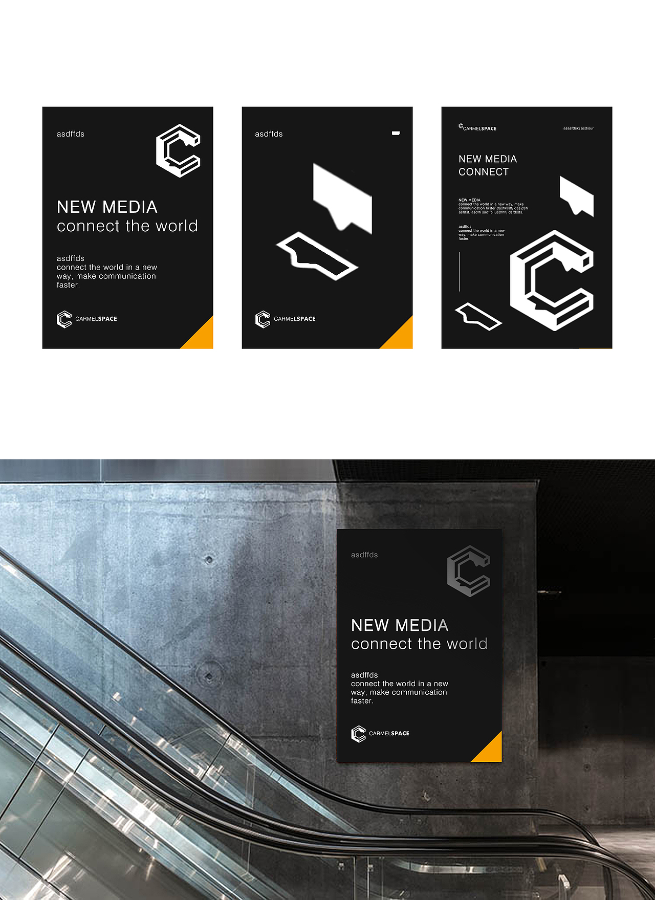 卡梅尔新媒体 品牌形象设计 | 现代 新媒体（图ZNzMyNzU0NTI=） - 品牌 - 站酷设计师多啦不做梦吗原创素材 - 站酷ZCOOL