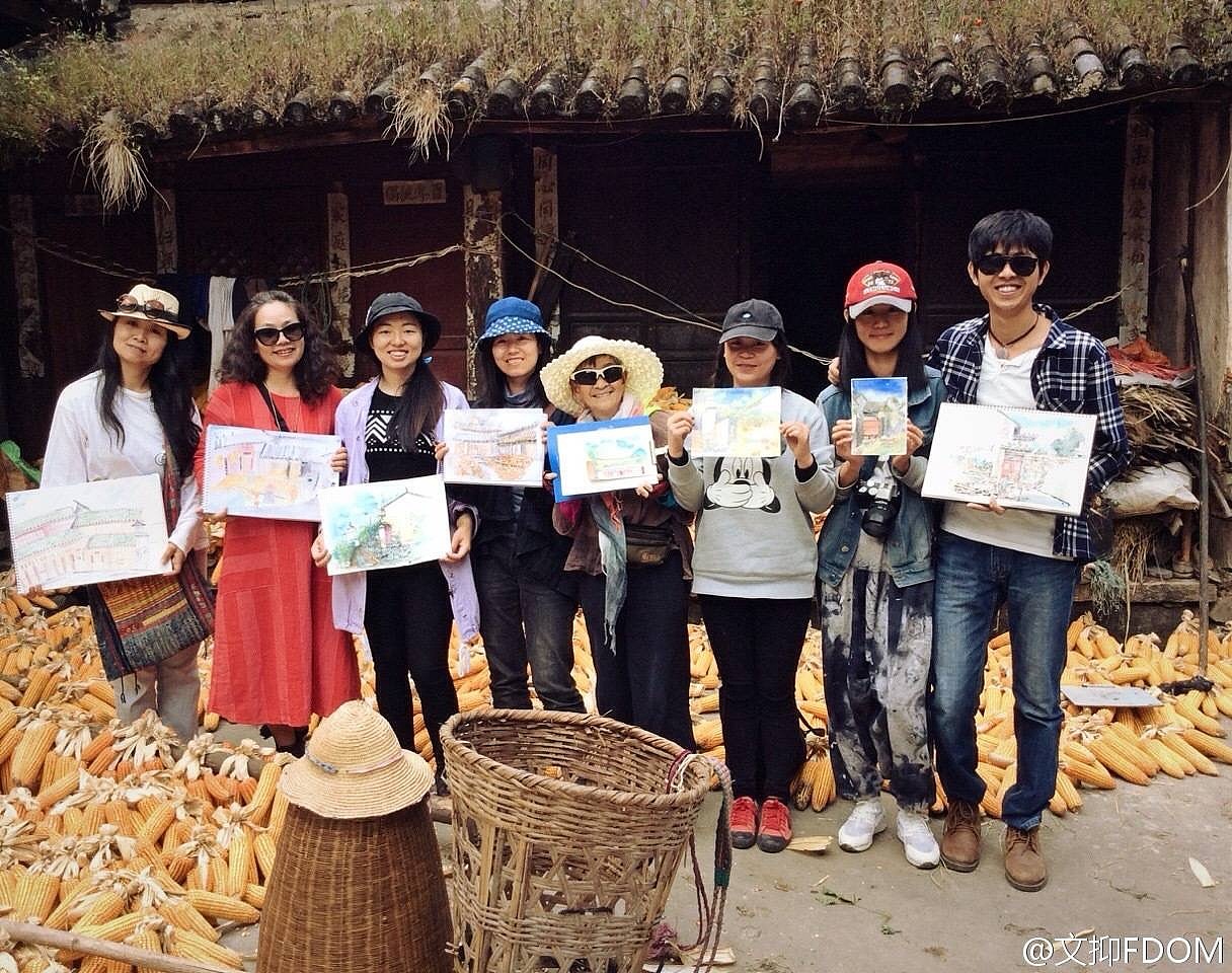 大理周末写生【文抑】