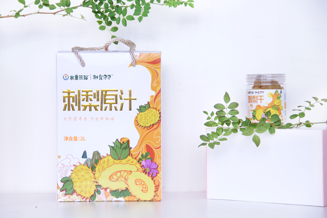 水果熊猫刺梨贝贝系列刺梨原汁
