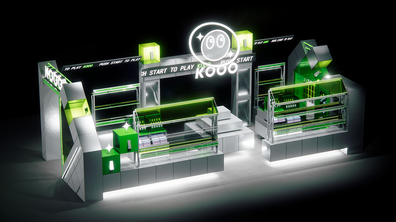 JOYPOLIS x KOOO潮玩店铺设计（图ZMjg3MTI2MDE2） - 商业空间设计 - 站酷设计师王蒜蓉Wotswrong原创素材 - 站酷ZCOOL