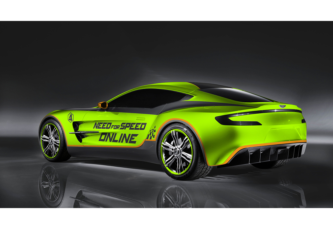 极品飞车——阿斯顿马丁one77车身设计|平面|图案|1025090603 - 原创