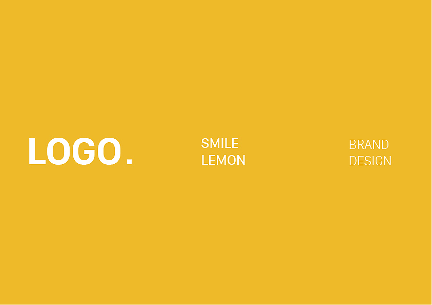 微笑柠檬VIS（图ZMTA3NDc4MjIw） - 品牌 - 站酷设计师水手号原创素材 - 站酷ZCOOL
