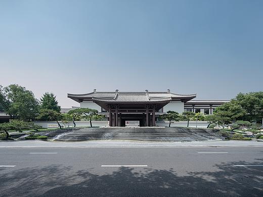 唐华华邑酒店丨唐风建筑与室内空间表现