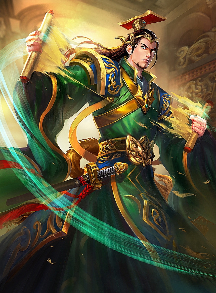 孙权（图ZMTA0NDU5MjQ4） - 游戏原画 - 站酷设计师董绍华原创素材 - 站酷ZCOOL