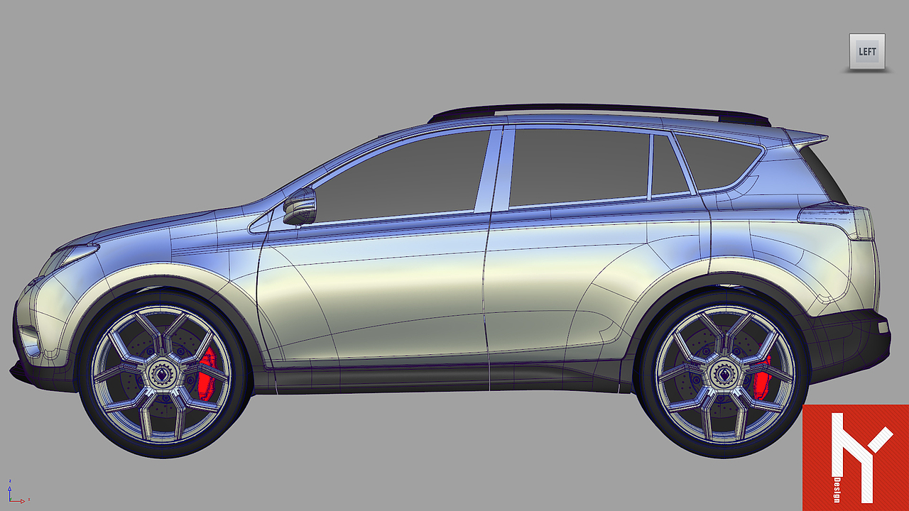 丰田RAV4 海耀(HY)学员作品 数模分享 !