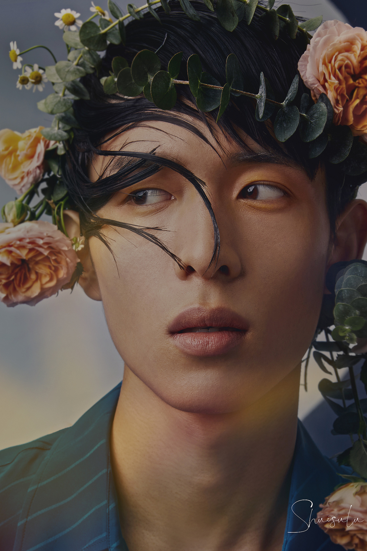 花与少年（图ZMjgwMjk2MTMy） - 时尚/艺术摄影 - 站酷设计师水苏露原创素材 - 站酷ZCOOL