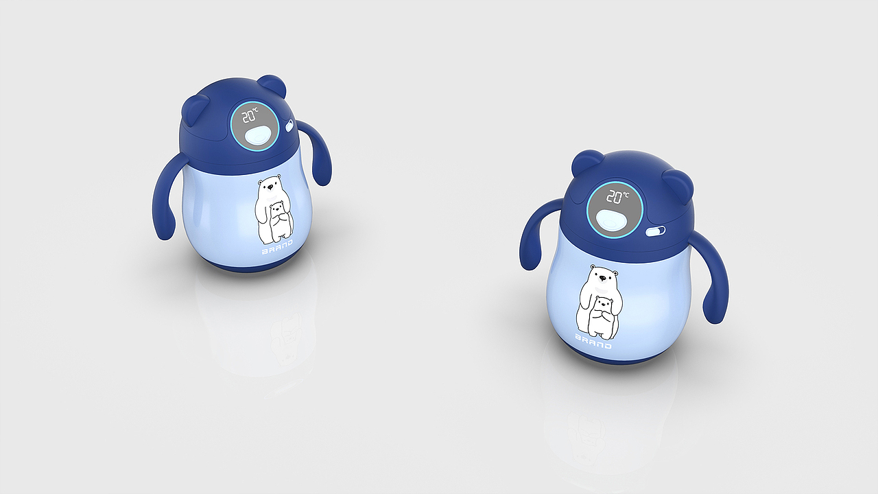 温度显示 X 儿童保温杯丨儿童安全看得见