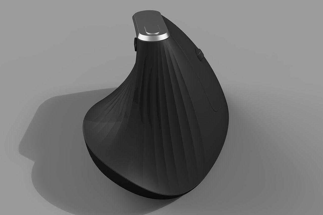 罗技鼠标3D模型