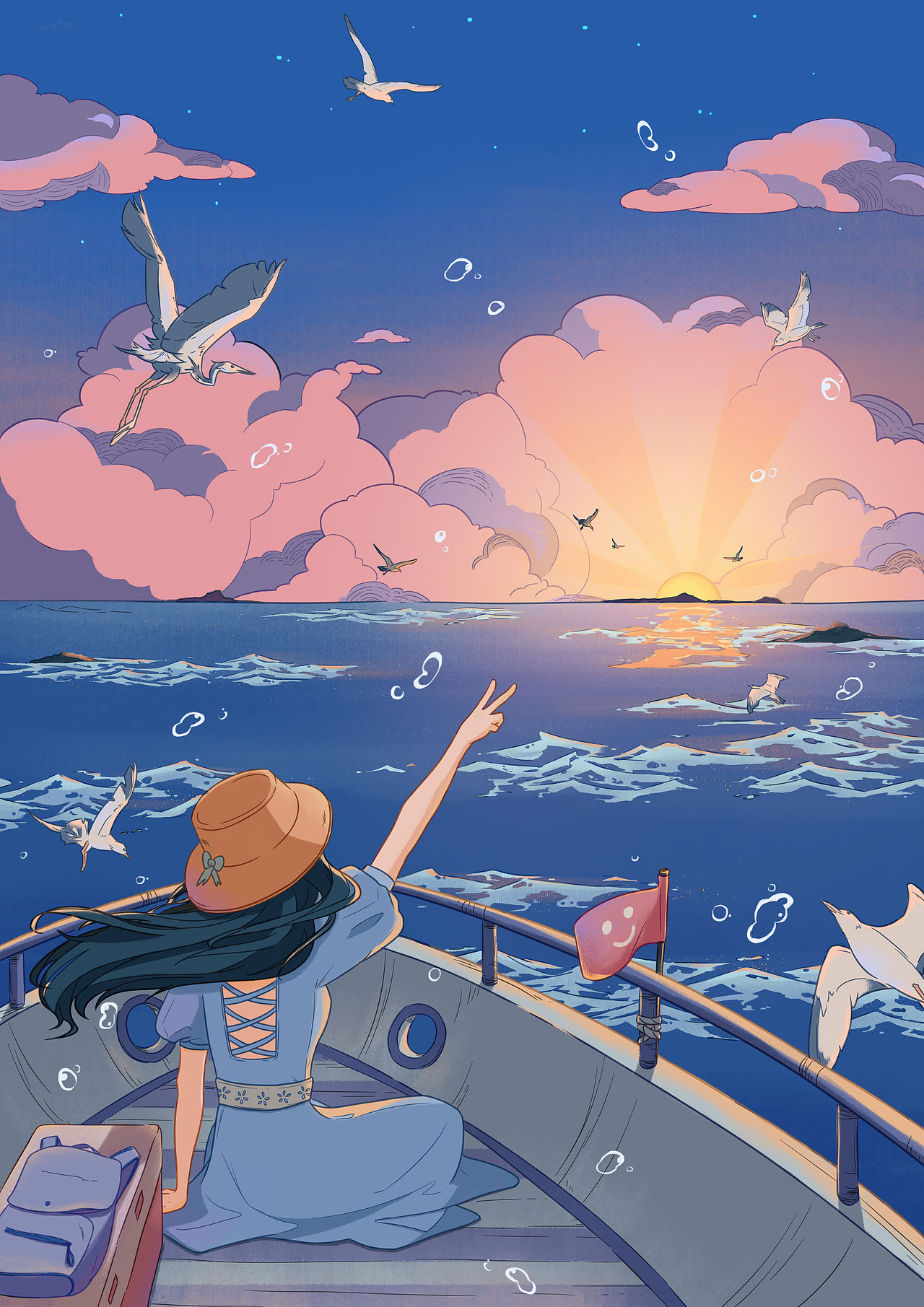2021插画习作(图ZMjgzMzMzNzM2) - 创作习作 - 站酷设计师小虎牙是真的有原创素材 - 站酷ZCOOL