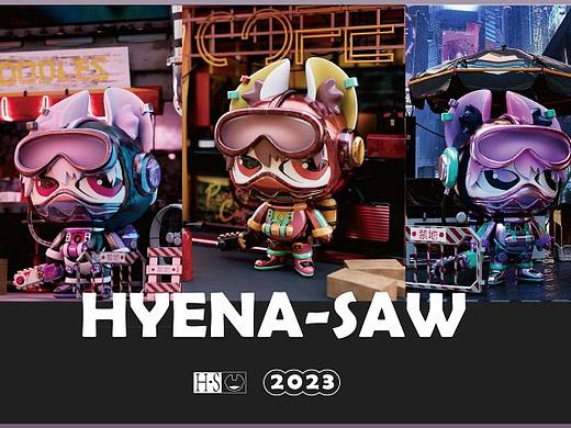 潮玩ip设计——hyena-saw小电锯