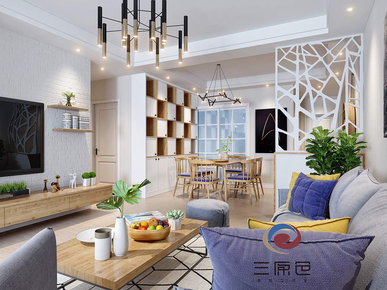 三原色工作室2017年部分表现作品！（图ZMTAzNjc5NzQ4） - 家装设计 - 站酷设计师YI念间原创素材 - 站酷ZCOOL