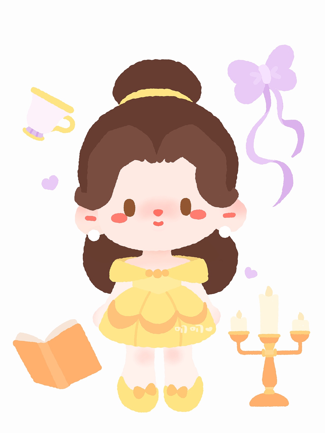 迪士尼公主可爱版