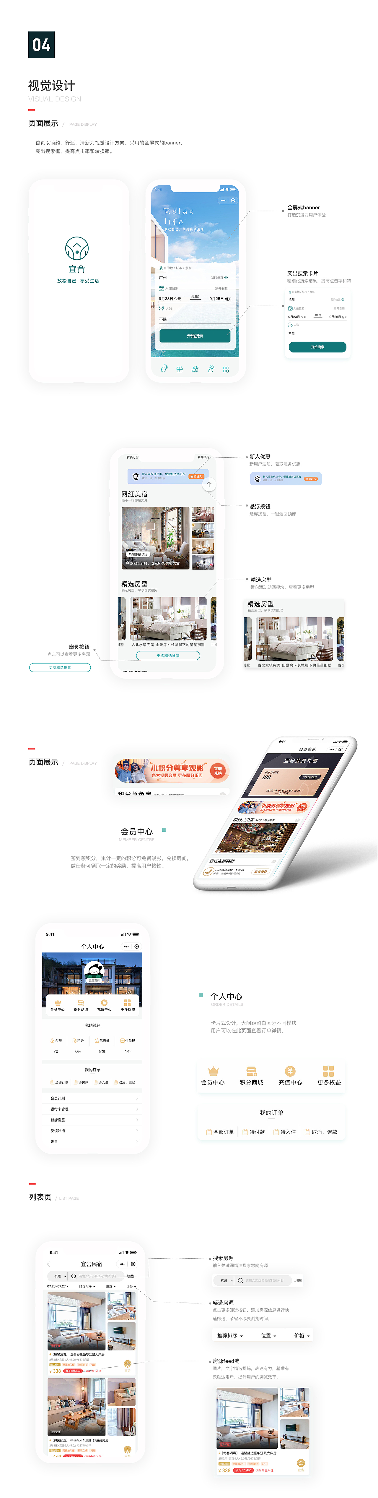 宜舍民宿小程序（图ZMjE5MjI5ODgw） - APP界面 - 站酷设计师lcnylin原创素材 - 站酷ZCOOL