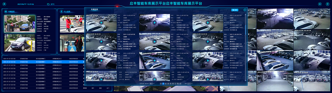 智能车库大屏系统（图ZMjkxMzY4Mjk2） - 软件界面 - 站酷设计师xitasy原创素材 - 站酷ZCOOL