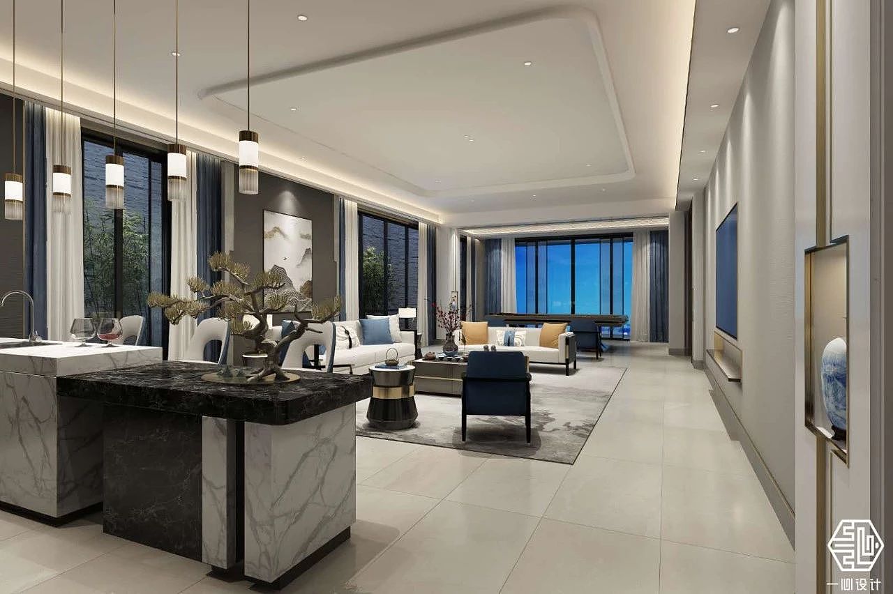 中式别墅设计丨高尔夫别墅