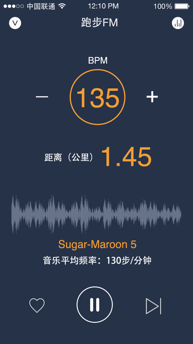 乐跑音乐部分动效