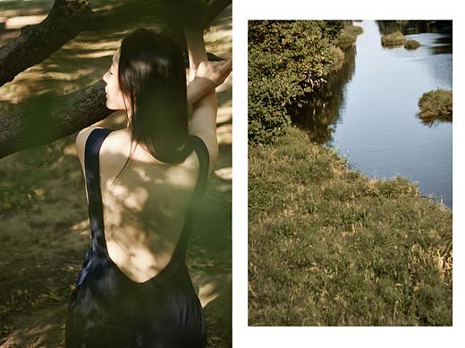 一缕清风拂发丝