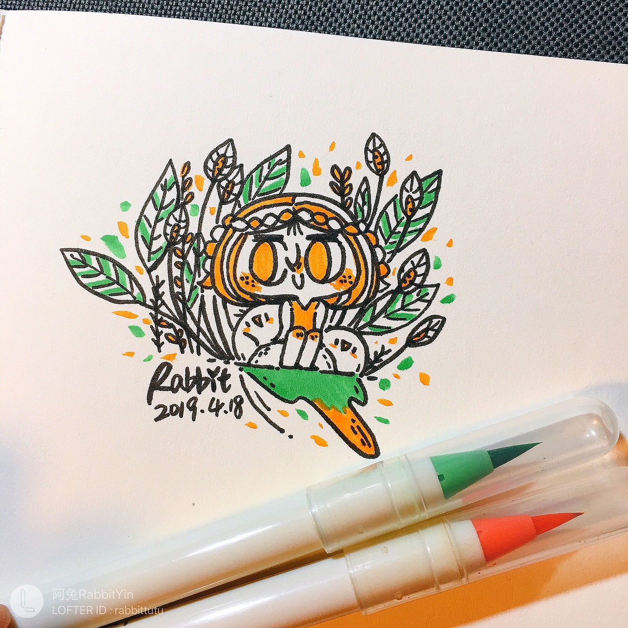 日常涂鸦（图ZMTYwOTAzMjE2） - 新锐潮流插画 - 站酷设计师阿兔RabbitYin原创素材 - 站酷ZCOOL
