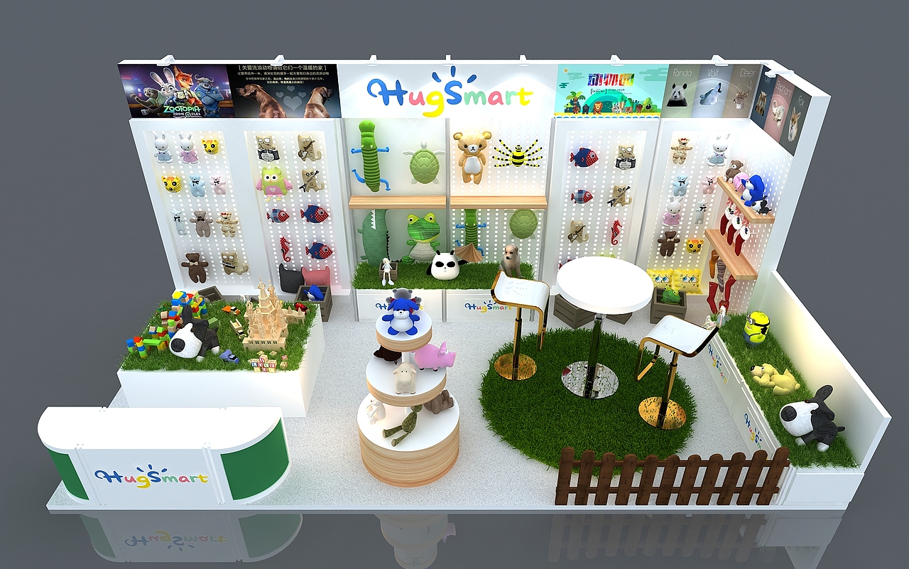 宠物用品展 展位 展会（图ZMTkxOTg3OTQ4） - 其他三维 - 站酷设计师A小余原创素材 - 站酷ZCOOL