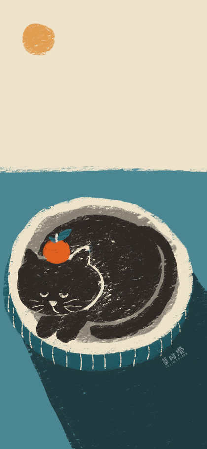 谁会不喜欢可爱的手绘风格手机壁纸