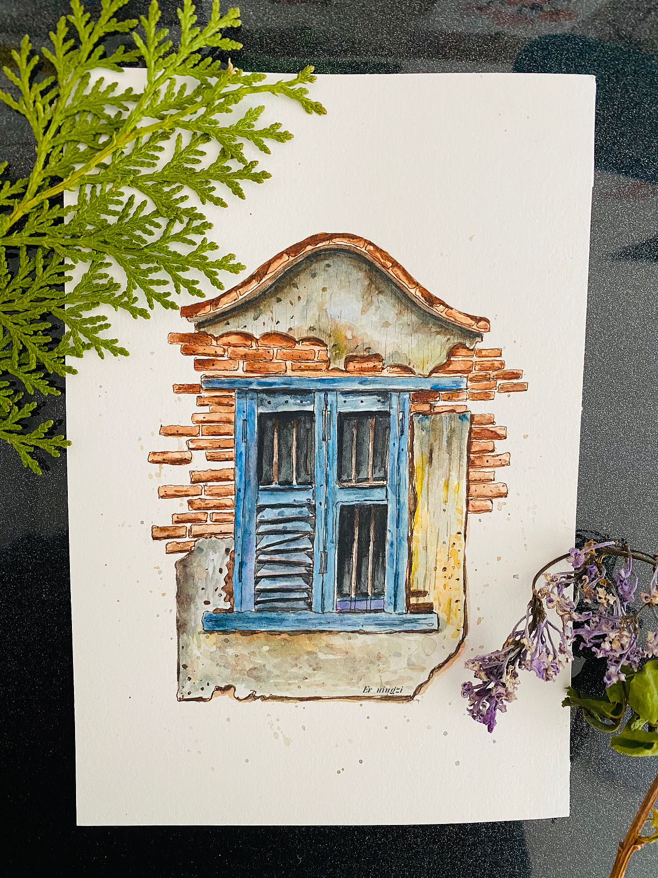 水彩房子篇