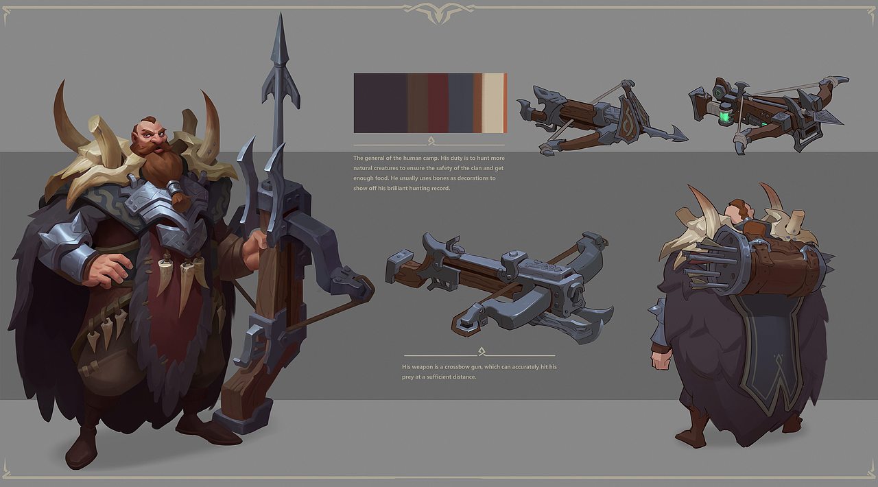 狩猎将军（图ZMjQ5MzA3Mzcy） - 游戏原画 - 站酷设计师PENPEN_GAO原创素材 - 站酷ZCOOL