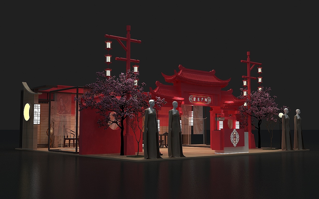 国潮服装展（图ZMjA5MTIzNTI4） - 其他三维 - 站酷设计师P2h1原创素材 - 站酷ZCOOL