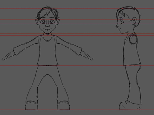 巧用C4D的参考图学习角色人物建模（躯干）