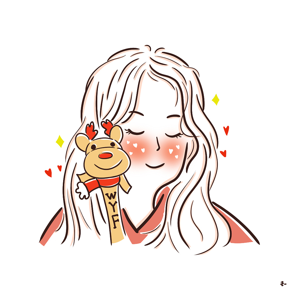 q版人物简约头像