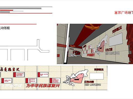 庆祝建党100年，公共空间展示