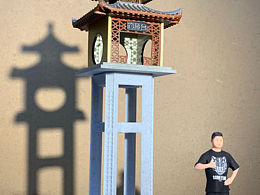 釣魚(yú)臺(tái)建筑模型制作