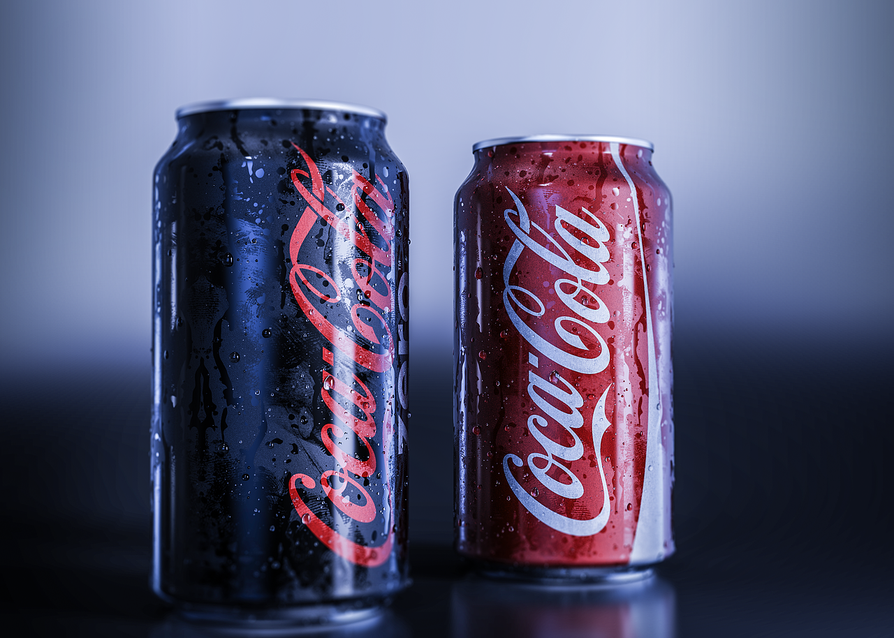 冰可乐渲染练习