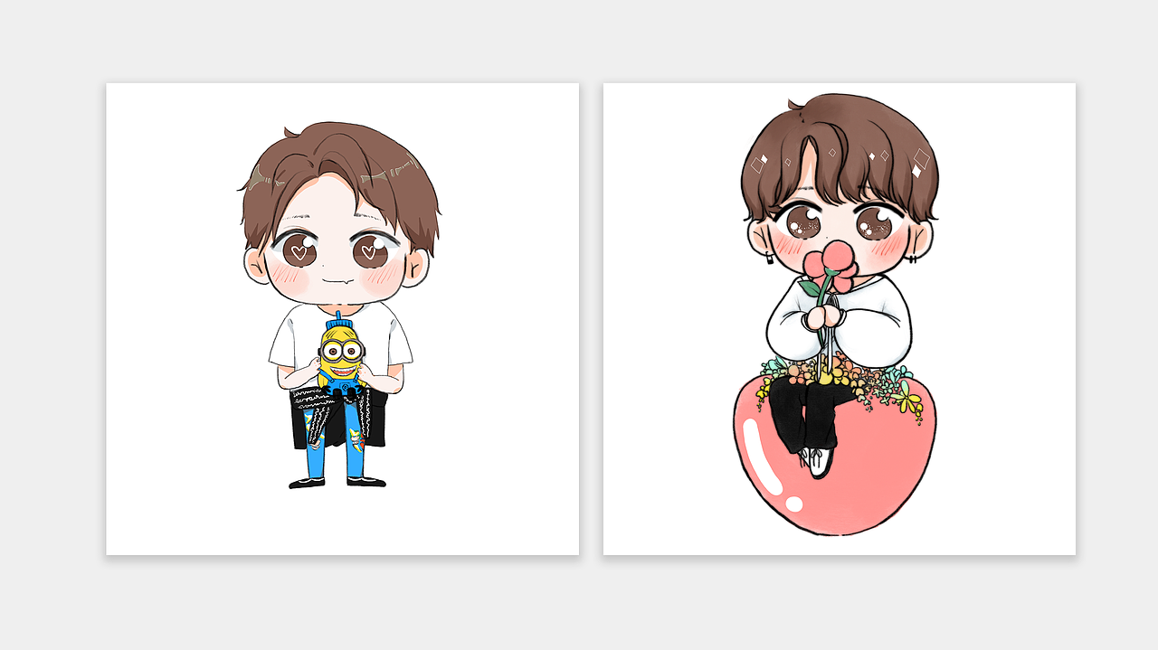 2018部分板绘合集