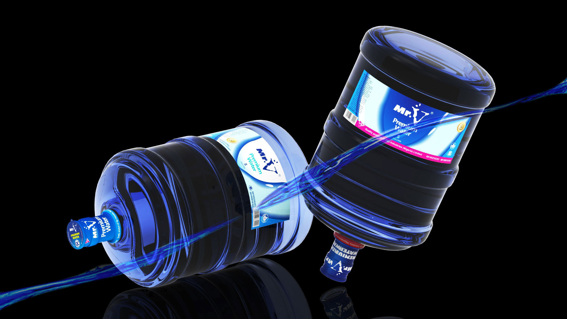 桶装水包装设计