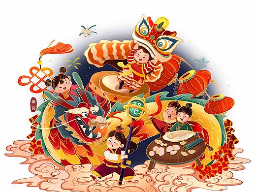 国风插画