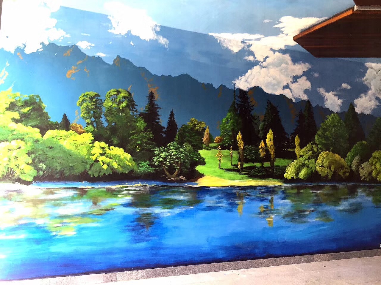 墙绘|纯艺术|绘画|执笔画梦_原创作品-站酷zcool