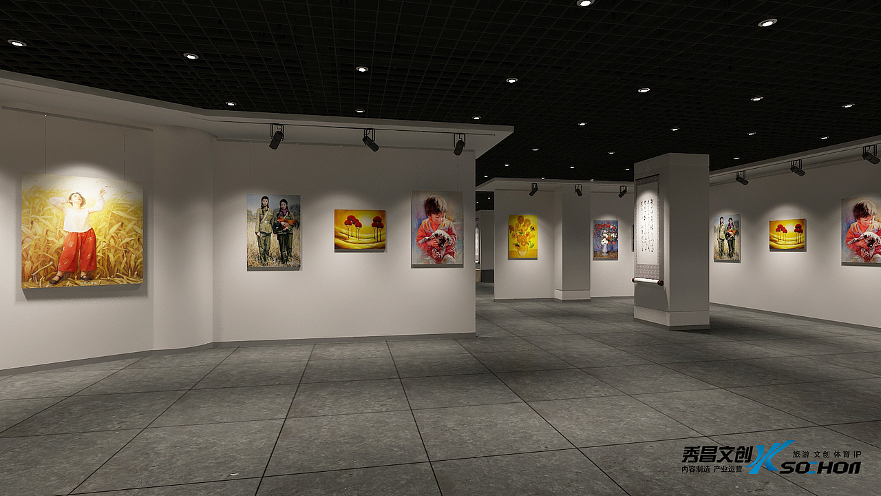 文化馆设计（图ZMjY3NTAwNTQ0） - 展陈设计 - 站酷设计师青椒土豆片0原创素材 - 站酷ZCOOL