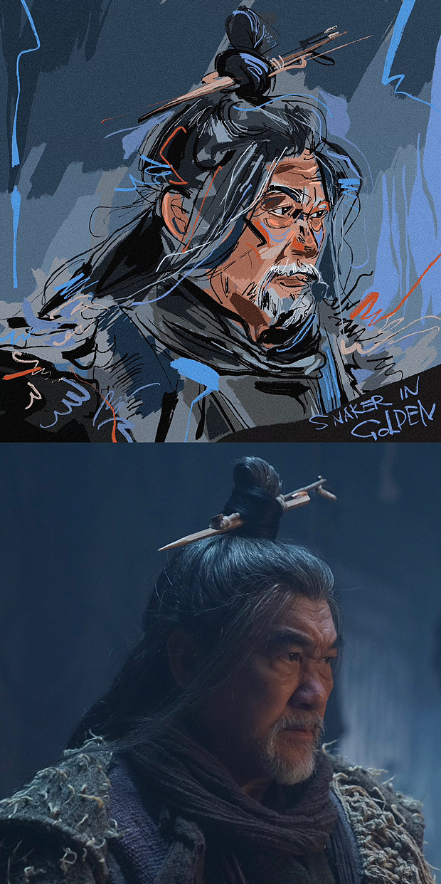 电影《金蛇夫人》宣传约稿 I 2023