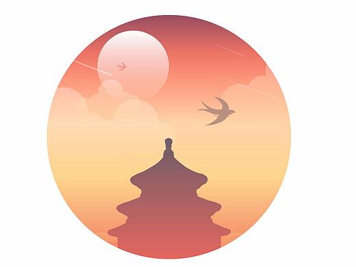 天坛（个人主页-ZMjU0MDMxNjA=） - 商业插画 - 站酷设计师lkll原创素材 - 站酷ZCOOL