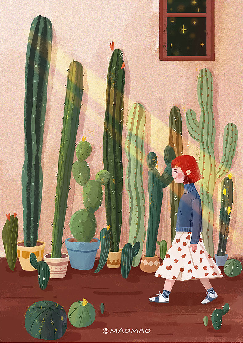 仙人樹（圖ZMTQ1OTM2MTA4） - 創(chuàng)作習(xí)作 - 站酷設(shè)計(jì)師QinMAoMao原創(chuàng)素材 - 站酷ZCOOL