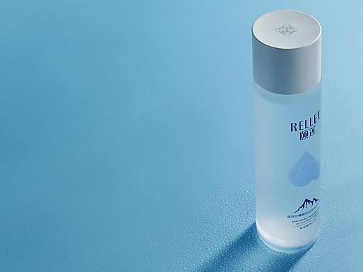 颐莲玻尿酸冰川水｜蒜榕电商摄影