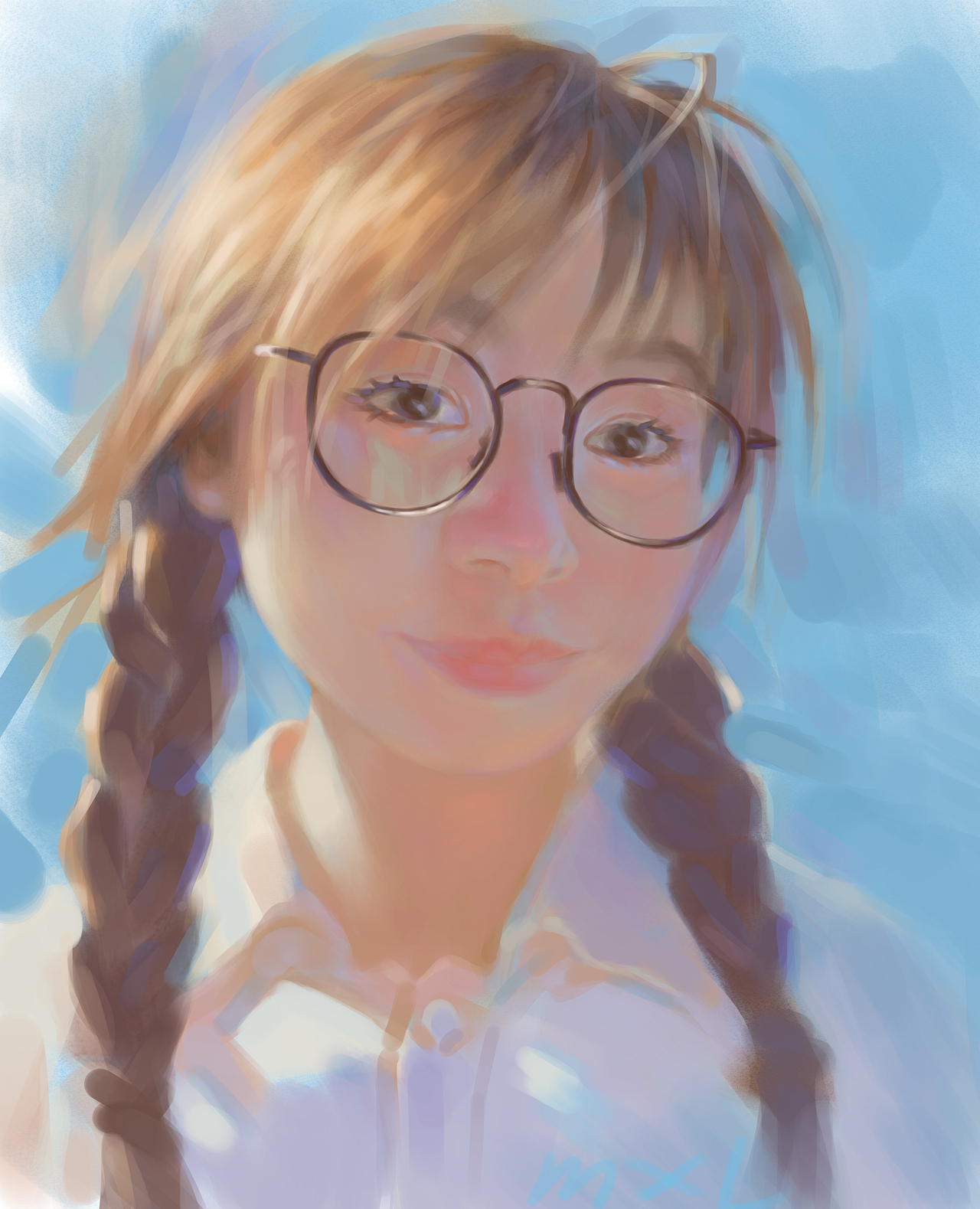 #厚涂头像（图ZMjc5NzI5MjAw） - 艺术插画 - 站酷设计师Z231384427原创素材 - 站酷ZCOOL