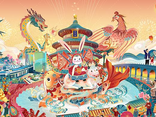 【祥瑞临颐】北京颐堤港CNY主视觉