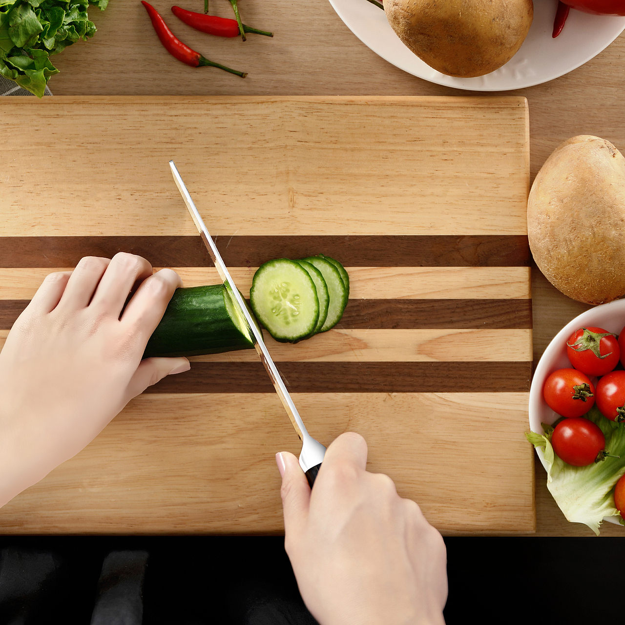 亚马逊跨境电商刀具拍摄场景图精修作品（图ZMjkzMDMwMzc2） - 电商 - 站酷设计师ZC_Ace原创素材 - 站酷ZCOOL