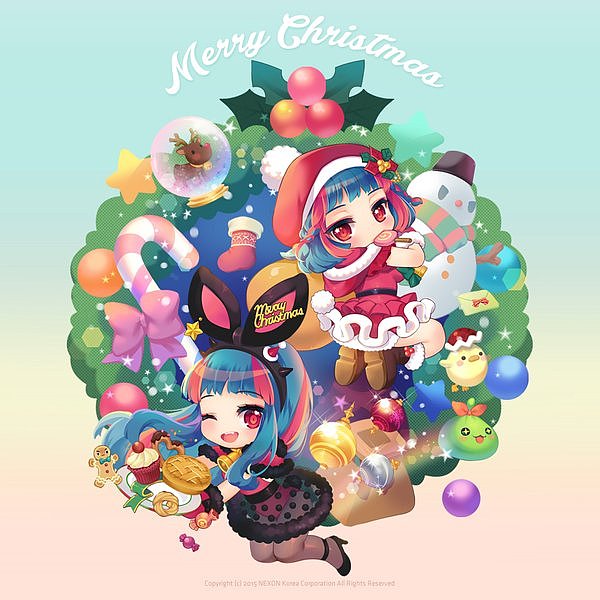 冒险岛2-人物插画