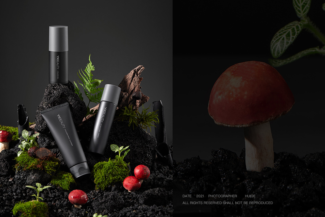 黑灰化肥会挥发···男士护肤品套装&灰格影像