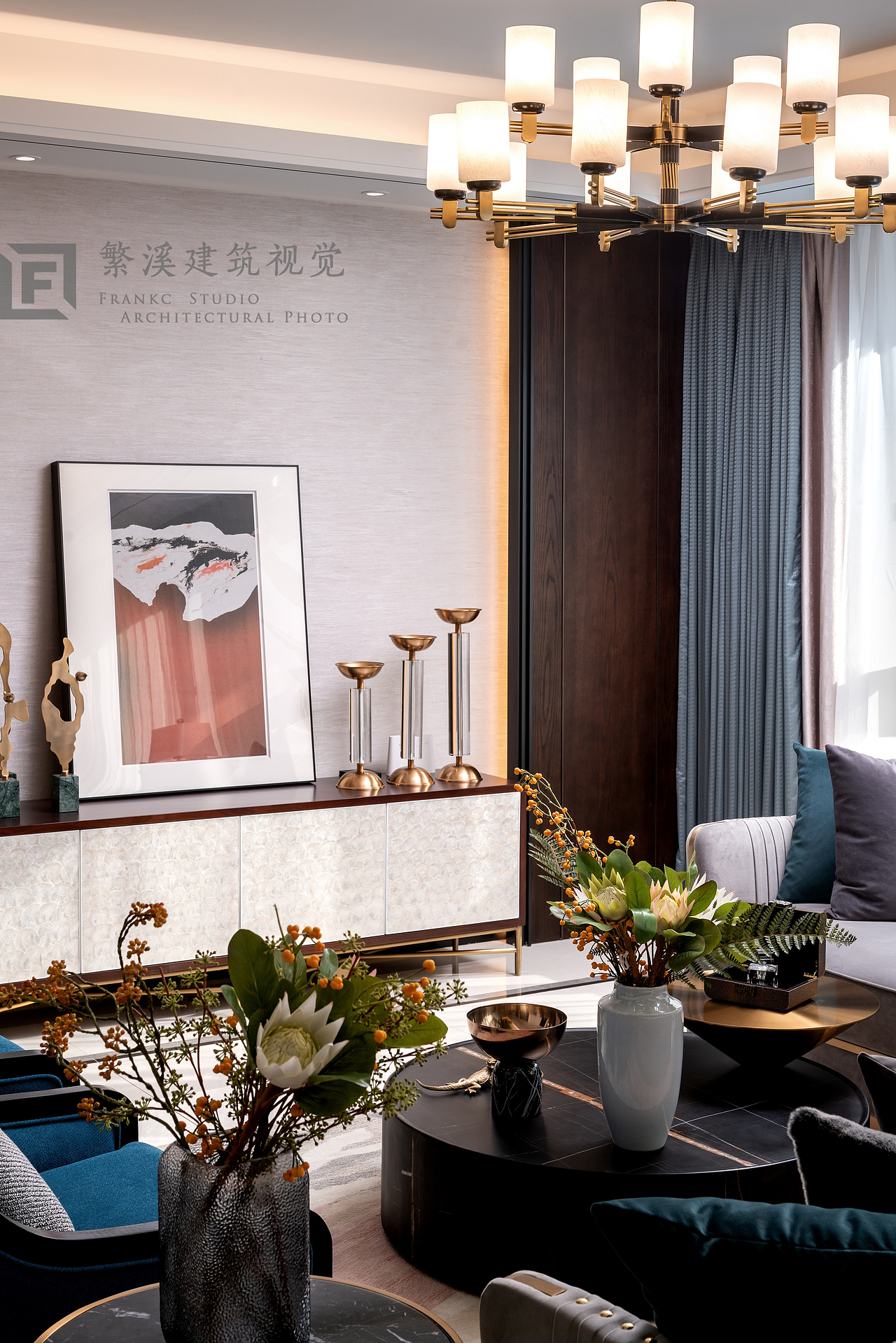 山东淄博某房地产项目样板间3 建筑空间室内摄影